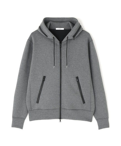 piuoro(ピウオッロ)の「PIUORO(ピウオロ)CARDBOARD ZIP HOODIE(パーカー・メンズ・グレー/チャコールグレー/モカ・3/4/2)」の1枚目の写真