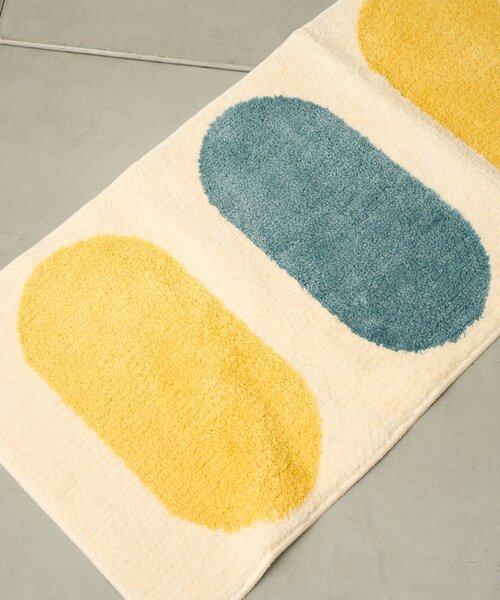 BIRTHDAY BAR(バースデイバー)の「タフトロングフロアマット(ラグ/マット・レディース・アイボリー・0)」の6枚目の写真