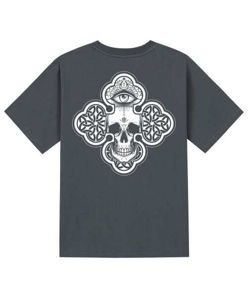 KAN6312(カン6312)の「KTG0126 展示用 半袖Tシャツ - グレー(Tシャツ/カットソー・メンズ・その他・LARGE/MEDIUM/SMALL/X-LARGE)」の1枚目の写真