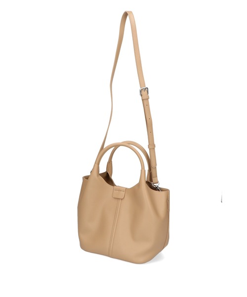 31 Sons de mode（トランテアン　ソン　ドゥ　モード）の「ソフトラウンド2wayバッグ（ハンドバッグ・レディース・ベージュ/ブラック/アイボリー・ﾌﾘ-）」の15枚目の写真