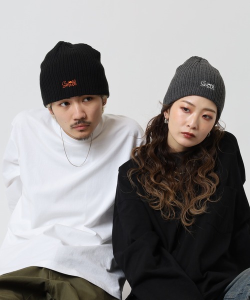 セール】SunnySmith OGロゴワイドリブビーニー（ニットキャップ