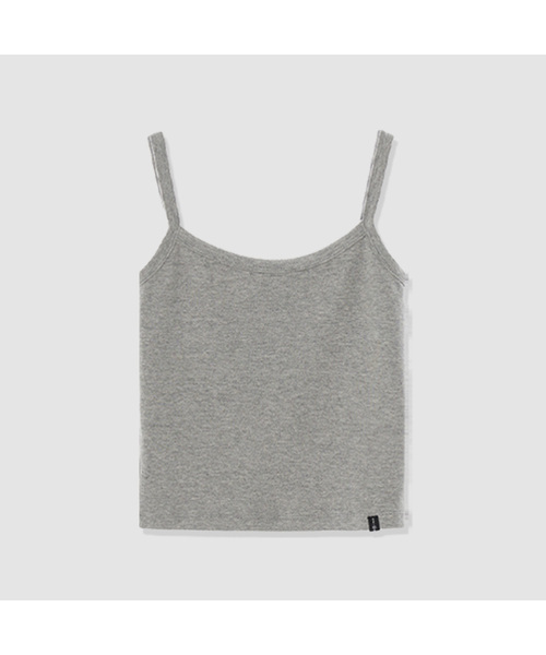 DEARSTALKER(ディアストーカー)の「D. BASIC STRING SLEEVELESS TOP - 5 COLOR(Tシャツ/カットソー・レディース・グレー/ブラック/PINK/ホワイト・FREE)」の3枚目の写真