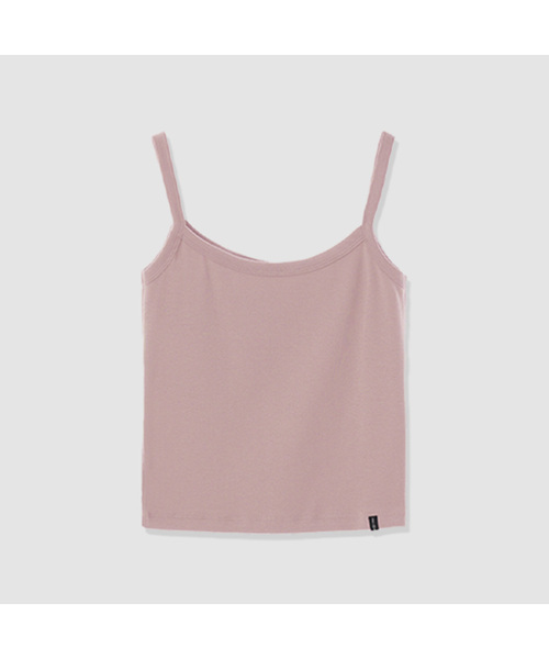 DEARSTALKER(ディアストーカー)の「D. BASIC STRING SLEEVELESS TOP - 5 COLOR(Tシャツ/カットソー・レディース・グレー/ブラック/PINK/ホワイト・FREE)」の4枚目の写真
