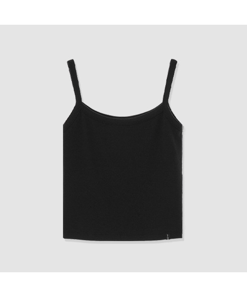 DEARSTALKER(ディアストーカー)の「D. BASIC STRING SLEEVELESS TOP - 5 COLOR(Tシャツ/カットソー・レディース・グレー/ブラック/PINK/ホワイト・FREE)」の1枚目の写真