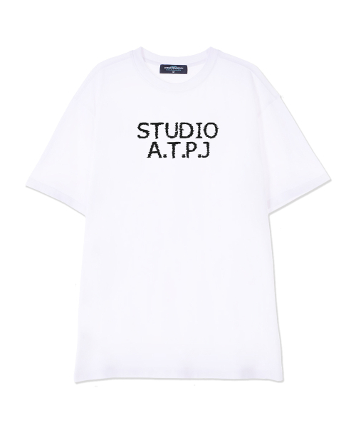 ASTRAL PROJECTION(アストラルプロジェクション)の「エイピー スタジオ ビギン スーピマコットン ラウンドネック 半袖Tシャツ_ホワイト(Tシャツ/カットソー・メンズ・その他・LARGE/X-LARGE/XX-LARGE)」の1枚目の写真