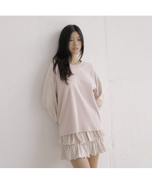 D. BASIC CANDY STRIPE RAGLAN TEE - 3 COLOR