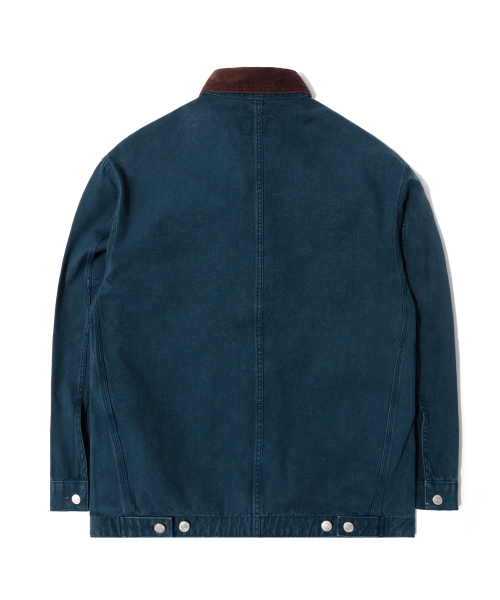 QT8 GARMENTS（キューティーエイトガーメント）の「RG Washed Work Chore Jacket (Navy)（デニムジャケット・レディース・その他・MEDIUM/X-LARGE）」の3枚目の写真