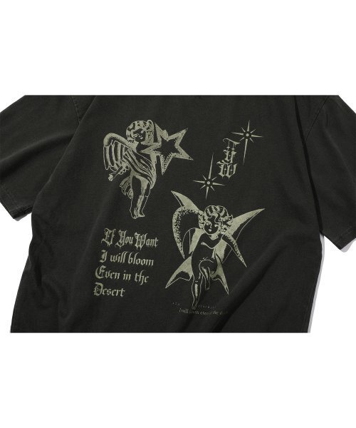 IFYOUWANT(イフユーウォント)の「Star and Moon pigment TEE smoke black(Tシャツ/カットソー・レディース・その他・LARGE/MEDIUM)」の6枚目の写真