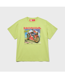 Honda Racing Fire Blade T-shirt_Lemon Yellow