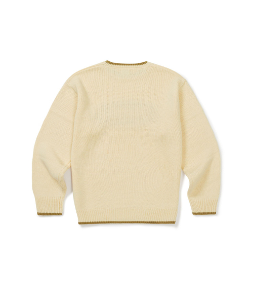 MMLG（エムエムエルジー）の「[Mmlg] MIX PULLOVER KNIT (IVORY)（ニット/セーター・レディース・その他・SMALL/MEDIUM/LARGE/X-LARGE）」の2枚目の写真