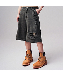 ZENDUST（ジェンダスト）の「Camouflage Vintage Shorts BLACK CAMO（その他パンツ）」