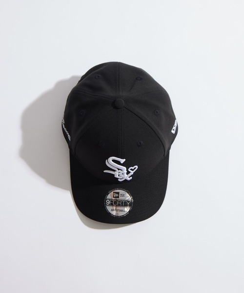 BASICKS/ベーシックス】Newera White Sox Cap ブラック/ニューエラ