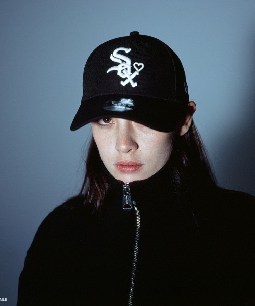 BASICKS/ベーシックス】Newera White Sox Cap ブラック/ニューエラ