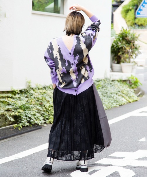 セール】2WAYジャガードニットプルオーバー（カーディガン/ボレロ