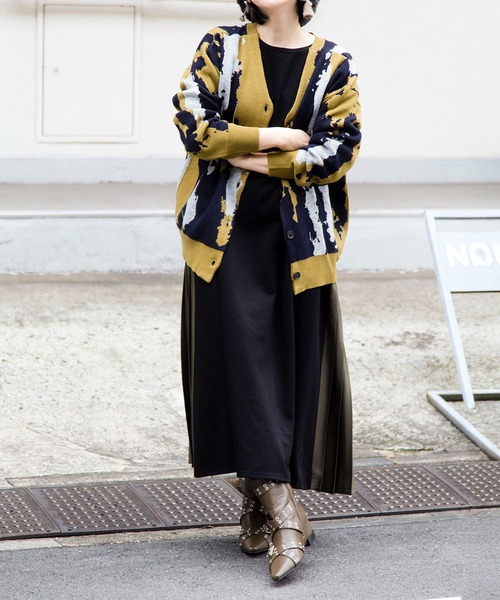 セール】2WAYジャガードニットプルオーバー（カーディガン/ボレロ