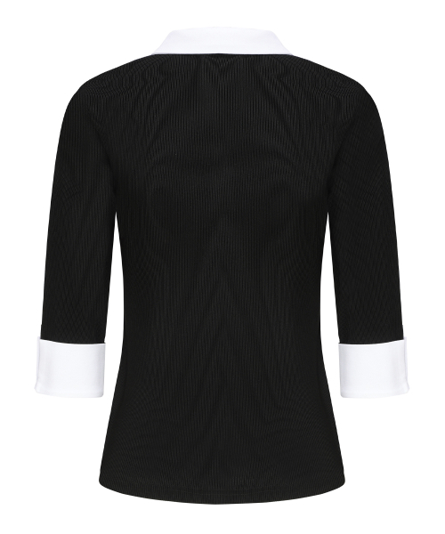 E.PARCA(イパルカ)の「ブラックマスカラ7部スリーブトップ(ポロシャツ・レディース・その他・SMALL/MEDIUM/LARGE)」の9枚目の写真