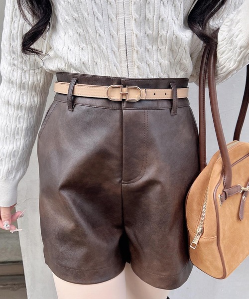 INGNI(イング)の「トップ式リバーシブルベルト(ベルト・レディース・アイボリー/ブラウン/ブラック・ONE SIZE)」の12枚目の写真