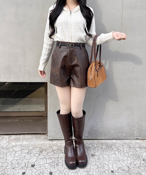 INGNI(イング)の「トップ式リバーシブルベルト(ベルト・レディース・アイボリー/ブラウン/ブラック・ONE SIZE)」の14枚目の写真