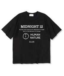 MIDネイチャー 半袖Tシャツ ブラック