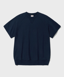BASIC HALF SWEAT_NAVY