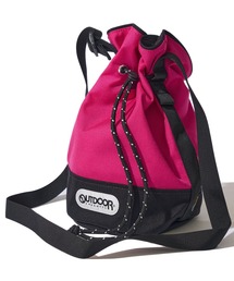 【OUTDOOR PRODUCTS / アウトドアプロダクツ】ドローストリングショルダーバッグ / 巾着バッグ