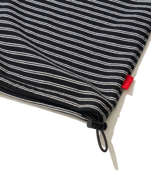Healthknit(ヘルスニット)の「【Healthknit】Classic Border Jersey Wide Crewneck S/S / クラシック ボーダー ワイドクルーネックTシャツ(Tシャツ/カットソー・メンズ・ブラック/パープル・X-LARGE/LARGE/MEDIUM)」の11枚目の写真