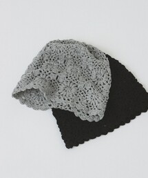 Ray BEAMS | フリル ハンド ニット帽(ニットキャップ/ビーニー)