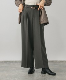 GLOBAL WORK | お手入れラクラクセットアップ/ワイドパンツ/611216(その他パンツ)