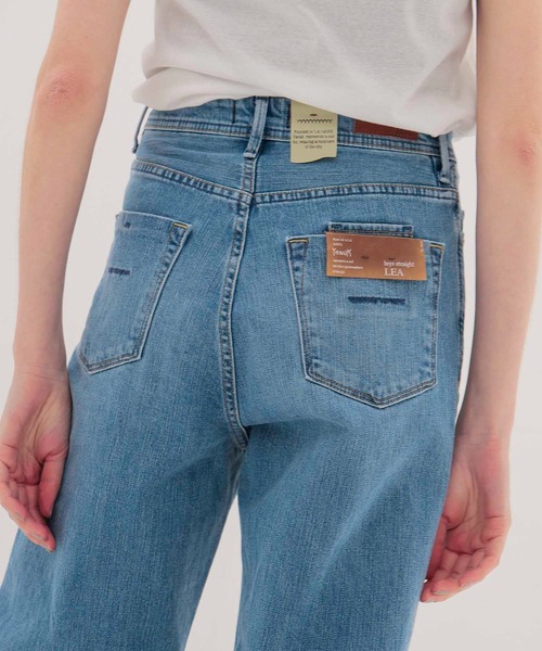 YANUK（ヤヌーク）の「YANUK / LEA Boys Straight(LEA ボーイズストレート 57151231)（デニムパンツ・レディース・ブルー・25/24/23）」の5枚目の写真