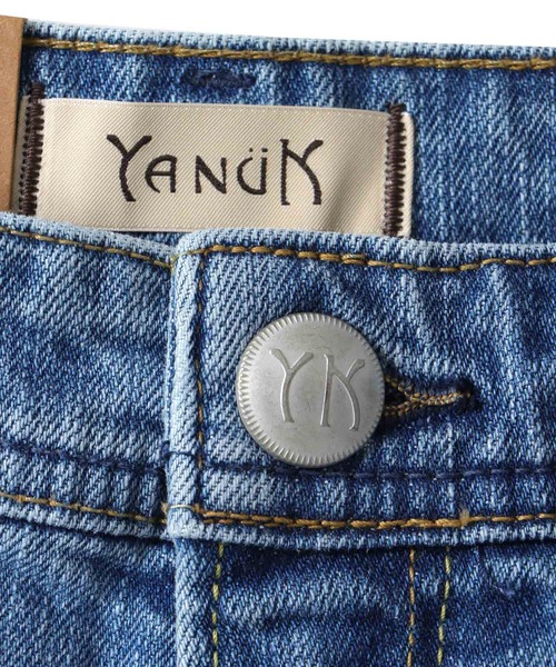 YANUK（ヤヌーク）の「YANUK / LEA Boys Straight(LEA ボーイズストレート 57151231)（デニムパンツ・レディース・ブルー・25/24/23）」の11枚目の写真