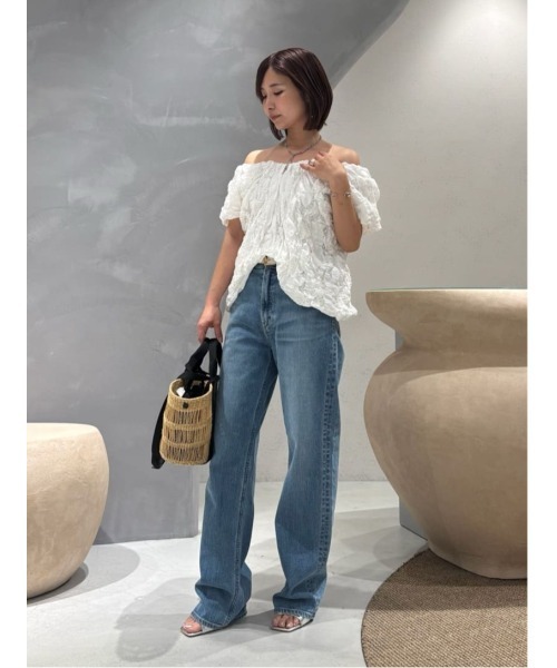YANUK(ヤヌーク)の「YANUK / LEA Boys Straight(LEA ボーイズストレート 57151231)(デニムパンツ・レディース・ブルー・25/24/23)」の13枚目の写真