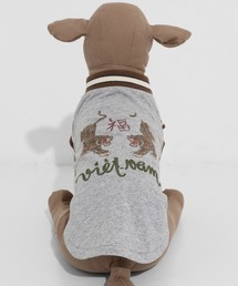 KRIFF MAYER（クリフメイヤー）の「【犬服･綿100%】DOGスーベニア刺繍スカT（ペットウェア）」