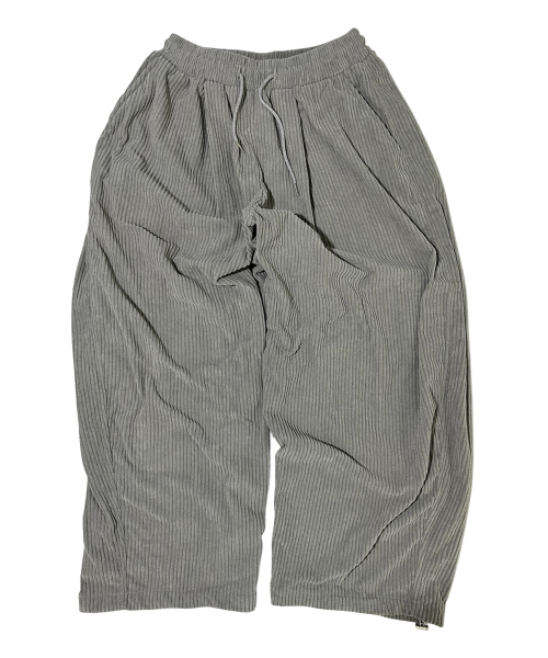 SK8ER ROCK(スケーターロック)の「Vintage Label Corduroy Wide Pants ((gray))(その他パンツ・レディース・その他・FREE)」の2枚目の写真