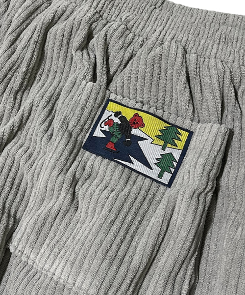SK8ER ROCK(スケーターロック)の「Vintage Label Corduroy Wide Pants ((gray))(その他パンツ・レディース・その他・FREE)」の5枚目の写真