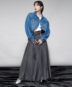 セール】【別注】＜O'NEIL of DUBLIN＞プリーツ ロング スカート