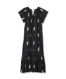 NE QUITTEZ PAS! | ne Quittez pas（ヌキテパ）コットンボイル ジャスミン刺繍 ワンピース(ワンピース)