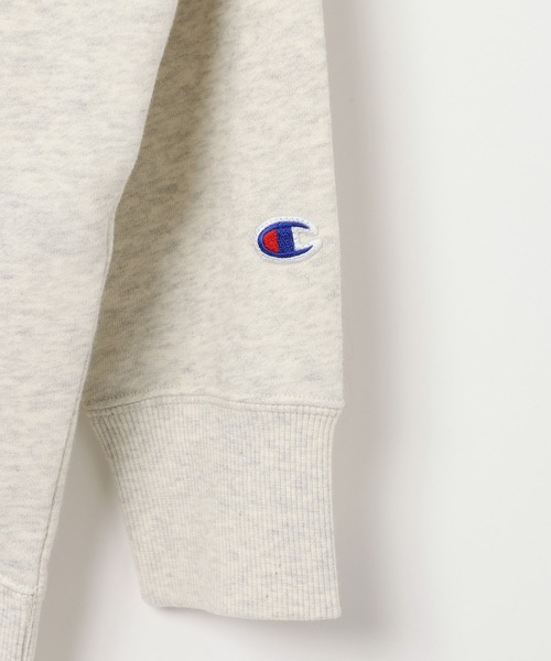Champion（チャンピオン）の「【Champion(チャンピオン)】別注クルーネックチュニック（スウェット・レディース・ネイビー/ライトグレー・FREE）」の13枚目の写真
