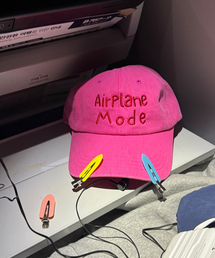 INJIACTIVE（インジアクティブ）の「エアプレインモードボールキャップピンク（キャップ）」