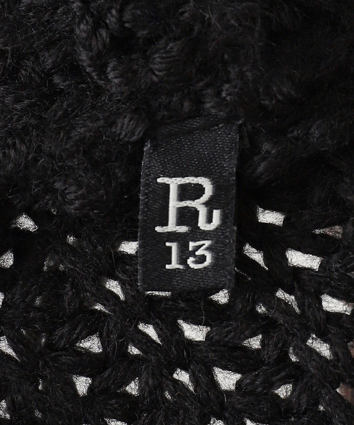 R13（アールサーティーン）の「*【R13/アールサーティーン】FRINGE CARDIGAN（カーディガン/ボレロ・レディース・ブラック・FREE）」の13枚目の写真