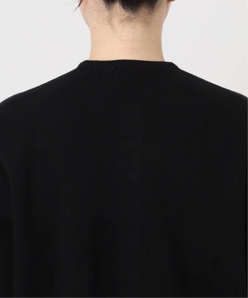 IENA（イエナ）の「《追加2》ダブルフェイススナップカーディガン（カーディガン/ボレロ・レディース・ブラック/キャメル/イエロー・FREE）」の17枚目の写真