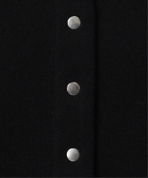 IENA（イエナ）の「《追加2》ダブルフェイススナップカーディガン（カーディガン/ボレロ・レディース・ブラック/キャメル/イエロー・FREE）」の21枚目の写真