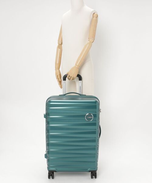 AMERICAN TOURISTER(アメリカンツーリスター)の「アメリカンツーリスター BRINK スピナー70/25 エキスパンダブル ダークグリーン(スーツケース/キャリーバッグ・レディース・ダークグリーン・L)」の10枚目の写真