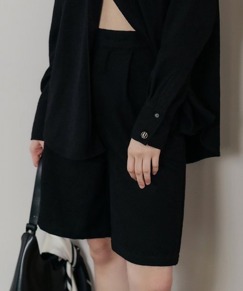 HARDCORE HAPPINESS（ハードコアハピネス）の「SILHOUETTE SIGNATURE BERMUDA PANTS_BLACK（その他パンツ・レディース・その他・S/M）」の10枚目の写真