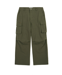 Cotton Cargo Pant - Olive