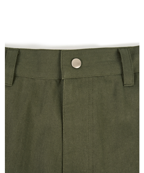 LORES（ロアス）の「Cotton Cargo Pant - Olive（その他パンツ・レディース・その他・M/L）」の3枚目の写真