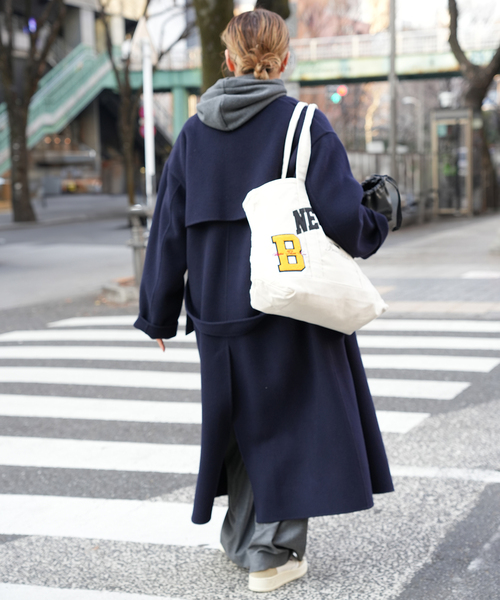 Deuxieme Classe(ドゥーズィエムクラス)の「追加 *Essential ガウンコート(その他アウター・レディース・ネイビー・FREE)」の7枚目の写真