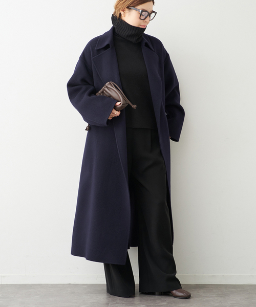 Deuxieme Classe(ドゥーズィエムクラス)の「追加 *Essential ガウンコート(その他アウター・レディース・ネイビー・FREE)」の8枚目の写真