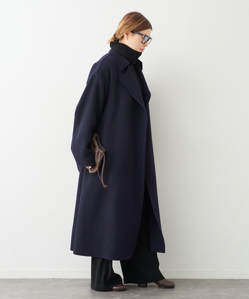 Deuxieme Classe(ドゥーズィエムクラス)の「追加 *Essential ガウンコート(その他アウター・レディース・ネイビー・FREE)」の11枚目の写真
