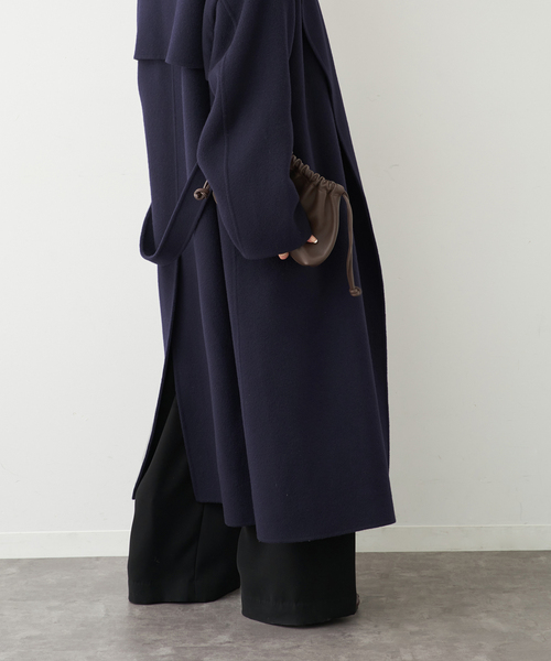 Deuxieme Classe(ドゥーズィエムクラス)の「追加 *Essential ガウンコート(その他アウター・レディース・ネイビー・FREE)」の14枚目の写真