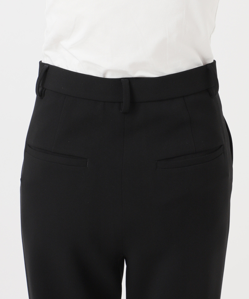 Deuxieme Classe（ドゥーズィエムクラス）の「*トリアセジョーゼット スリムジップパンツ（スラックス・レディース・ブラック・38/36/34）」の20枚目の写真